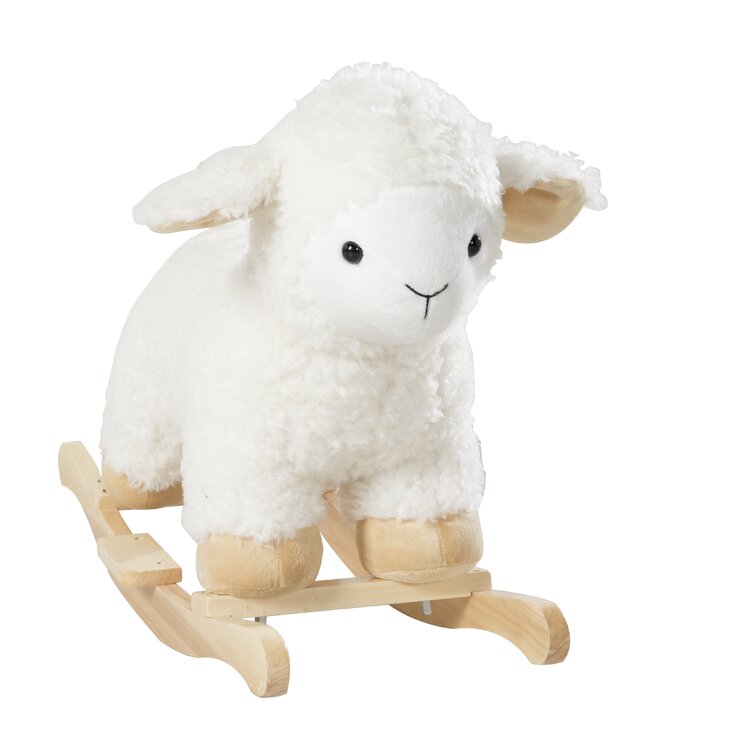 Sheep best sale rocking horse